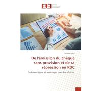 De l'émission du chèque sans provision et de sa répression en RDC