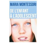 De l'enfant à l'adolescent - Maria Montessori - Desclée De Brouwer - broché - Essai