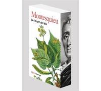 Charles‑Louis de Secondat Montesquieu – De l'Esprit des lois – Sous étui – Gallimard