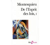 De L'esprit Des Lois - Tome 1