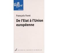 DE L ETAT A L UNION EUROPEENNE (0000)