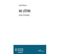De L'être - Essai D'ontologie