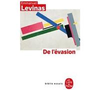 De l'évasion Emmanuel Levinas (Auteur)
