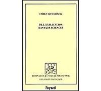 De l'explication dans les sciences (1921)