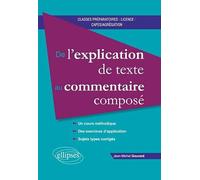 De l'explication de texte au commentaire composé