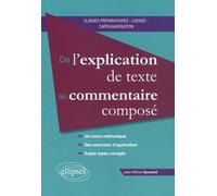 De l'explication de texte au commentaire composé