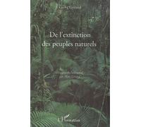 De L'extinction Des Peuples Naturels