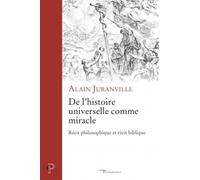 De l'histoire universelle comme miracle