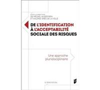 De l'identification à l'acceptabilité sociale des risques Michel Audiffren (Auteur), Valérie-Inés de La Ville (Auteur)