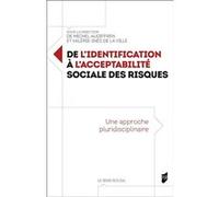 De l'identification à l'acceptabilité sociale des risques Michel Audiffren (Auteur), Valérie-Inés de La Ville (Auteur)