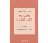 DE L'INDE. VOYAGES EN ASIE DE NICCOLO DE CONTI