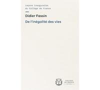 De l'inégalité des vies