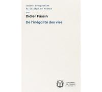 De L'inégalité Des Vies
