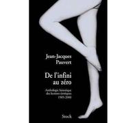 Anthologie historique des lectures érotiques, tome 5 : De l'infini au zéro – Stock Spirits
