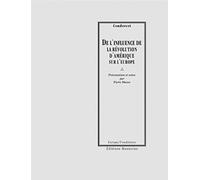 De l'influence de la révolution d'Amérique sur l'Europe