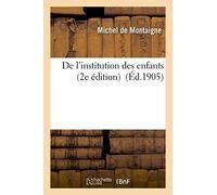 De l'institution des enfants 2e édition