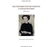 De l'insurrection de Varsovie à l'école de Paris - Mémoires