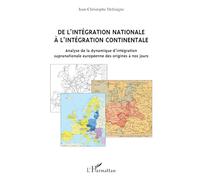 De l'intégration nationale à l'intégration continentale: Analyse de la dynamique d'intégration supranationale européenne des origines à nos jours