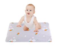 de lit en tout-petit, tapis à changement de coude à l'épreuve des | fuites tapis absorbant, protecteur de lit de lit de nuit lavable pour l'entraînement aux toilettes pour les voyages, la pépin