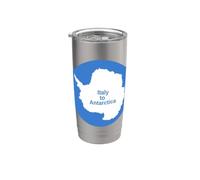 De l'Italie à l'Antarctique Gobelet isotherme en acier inoxydable double paroi