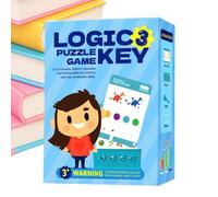 de logique à clés Casse-tête éducatif stimulant le cerveau | logique de correspondance des clés pour la motricité fine, école maternelle t école à la