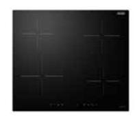 De’Longhi 074560DL7Q plaque Noir Intégré 60 cm Plaque avec zone à induction 4 zo
