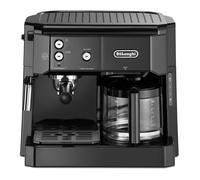 DE‘LONGHI Combinée Machine Expresso Pompe et Cafetière Filtre, BCO411.B, Noir