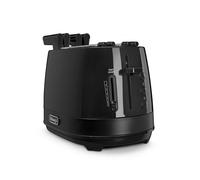 De Longhi CTLAP2203BK Noir Grille-Pain 2 Pinces 550W 6 Niveaux Cuisson