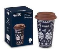 DeLonghi Coupe Winter Céramique Thermique Double Mur 300ml Couvercle Silicone