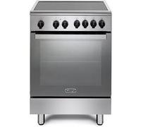 DeLonghi Cuisinière DMX64INL 60 x 60 cm Four électrique 4 zones induction Inox A