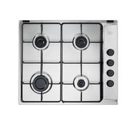 De’Longhi FLI 46 ASV plaque Acier inoxydable Intégré 58 cm Gaz 4 zone(s)
