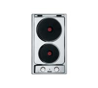 DELONGHI I23/2ER Piano De Cuisson 30 CM 2 Plaques Rapides Acier Inox