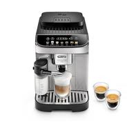 De'Longhi Magnifica Evo ECAM292.81.SB, Machine à Café avec carafe à lait, 7 Boutons Tactiles pour Cappuccino, Expresso et Autres Cafés, Panneau de Contrôle Intuitif, Fonction 2 Tasses, Argent/Noir