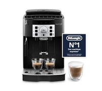 De’Longhi Magnifica S - Perfetto Machine à Café Automatique avec Mousseur à Lait Manuel, Machine à Espresso et Cappuccino, Panneau de Commande avec Boutons, Noir (ECAM22.110.B)