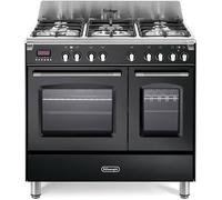 DE LONGHI MEM965TNXED Cuisine À Gaz Encastrée 5 Feux Tripla Couronne Noir