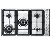 DE LONGHI PLI59DGH Table de Cuisson Acier Inox 86 CM 5 Feux