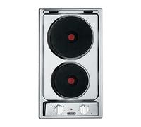 De Longhi Série Domino Plaque de cuisson électrique 2 feux 30 cm Inox