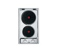 DELONGHI I23/2ER Piano De Cuisson 30 CM 2 Plaques Rapides Acier Inox