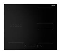 DeLonghi Table de cuisson à induction YLI61BG 4 zones d'induction tactile 9 niveaux Noir