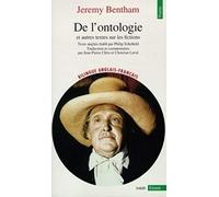 De l'ontologie