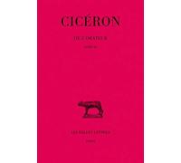 De l'Orateur, tome 3, livre III