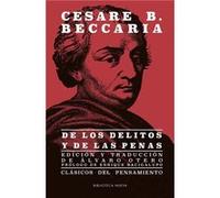 De Los Delitos Y Las Penas Bacigalupo Zapater, Enrique, Beccaria, Cesare (Auteur)