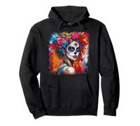 De Los Muertos La Catrina Day of The Dead Sugar Skull Women Sweat à Capuche