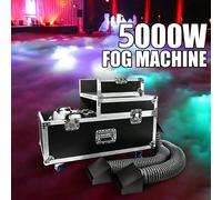 De l'ue US MX 5000W Machine à brouillard bas Double Tubes Machine à brouillard d'eau effet équipement Performance pour fête de mariage Disco 3000W