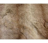 DE LUXE Animal Faux Fourrure Tissu Matière BRUN OMBRE - Marron, 1Mtr - 150cmx100cm