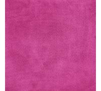 de luxe faux daim suédine tissu matière 225g - Rose Chaud - Rose, 1metre 150cm x 100cm