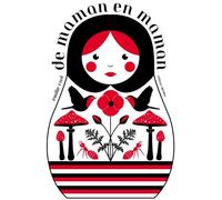 De maman en maman Matriochka - Emilie Vast - Memo Eds - cartonné - Album jeunesse dès 3 ans