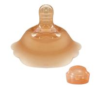 de mamelon - Protecteur d'allaitement de soutien-gorge à double couche avec boîte de rangement | Gardes de coquille de mamelon en silicone réutilisables | Prévenir les morsures de bébé