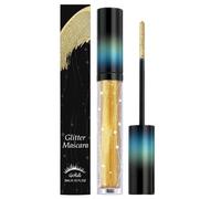 de mascara à paillettes, maquillage scintillant longue durée, mascaras pour cils de 0,8 x 5,1 pouces avec des couleurs vives, tube de mascara scintillant, outil cosmétique avec application do