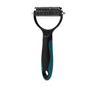 De-Matting Comb, Pet Rake, Pet Grooming Tool, Pet Detangling Rake, Double-Side Design Pet Grooming Tool Puppy Dematting Enhances Grooming Versatile Sturdy Material For Small, Medium, and Large Pets
